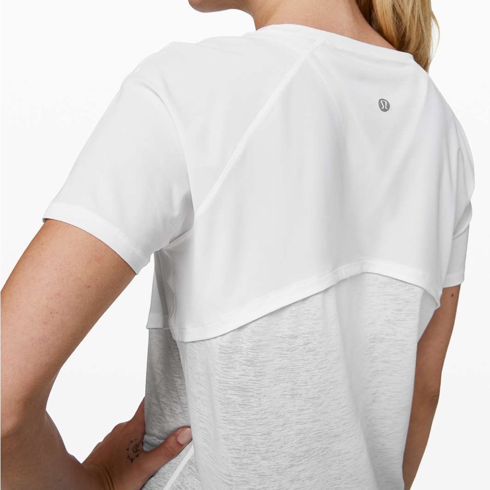 Lululemon Chasing Miles Short Sleeve Top